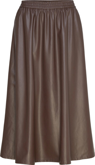 Object Objemery Mw Lose Coated Skirt 143 Brown 40