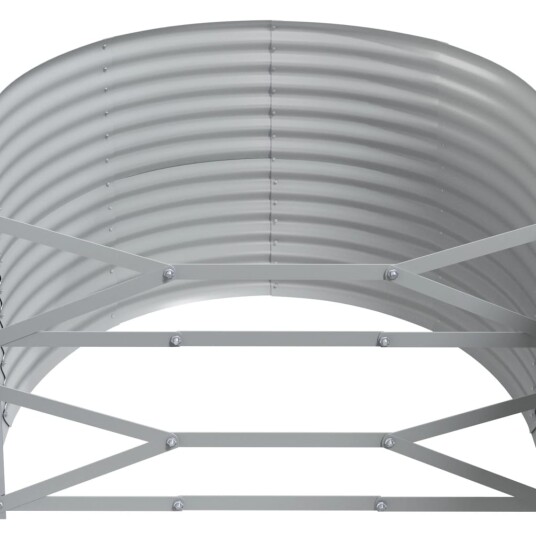 vidaXL Plantekasse pulverlakkert stål 175x100x68 cm brun vidaXL Plantekasse pulverlakkert stål 175x100x68 cm brun