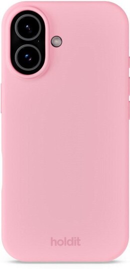 Holdit Silikon Deksel til iPhone 17 Soft Touch Rosa