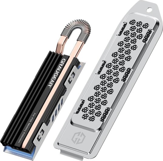 Graugear M.2 NVMe 2280 Kjøleribbe for PS5 Lagringsutvidelse Graugear M.2 NVMe 2280 Kjøleribbe for PS5 Lagringsutvidelse