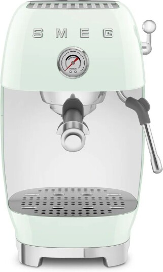 Smeg 50's Style Halvautomatisk Espressomaskin Pastellgrønn ECF03 Smeg 50's Style Halvautomatisk Espressomaskin Pastellgrønn ECF03