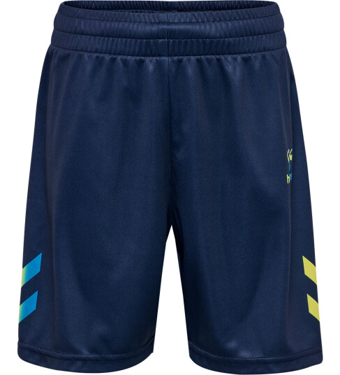 Hummel Sportshorts hmlShimmer Dress Blues/Limeade 6 år 116 Shorts Svart