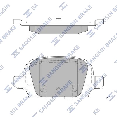 Hi Q SP1864 Bremseklosser