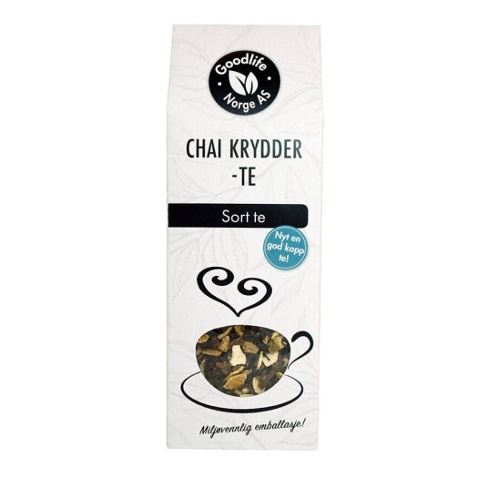 Goodlife chai krydder te løsvekt 80 g Goodlife chai krydder te løsvekt 80 g