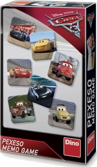 Dino Kortspill Memory Cars 3 621930 Dino Kortspill Memory Cars 3 621930