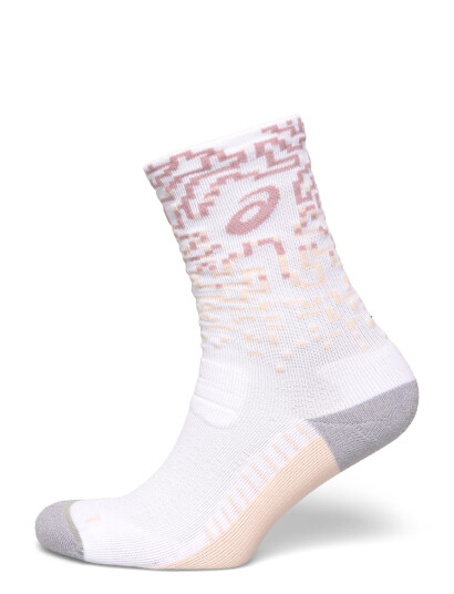 Asics Performance Run Sock Crew   White   XL