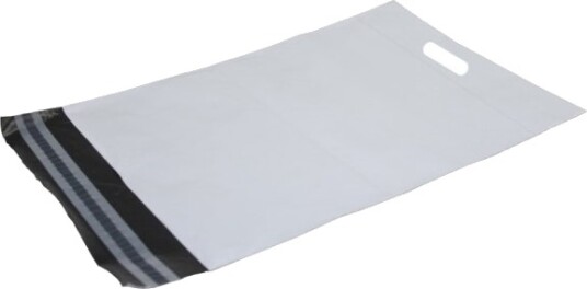 Forsendelsesposer Pe A3 Hvid 340X490 Mm Med Håndtag/Hank 100 Stk. Forsendelsesposer Pe A3 Hvid 340X490 Mm Med Håndtag/Hank 100 Stk.