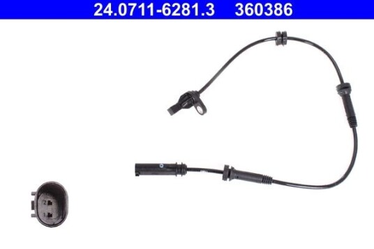 ABS sensor ATE 24.0711-6281.3