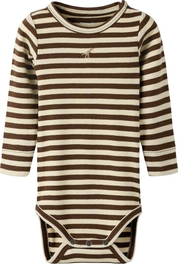 Name It Body I/e Rib NbmJino Rocky Road Name It 1½ år (86) Langermet Body Beige Brun Name It Body I/e Rib NbmJino Rocky Road Name It 1½ år (86) Langermet Body Beige Brun