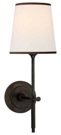 Bryant vägglampa brons/linne Bryant vägglampa brons/linne