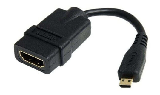 Lenovo HDMI til micro HDMI 5" Høyhastighetsadapter Kable - Sort