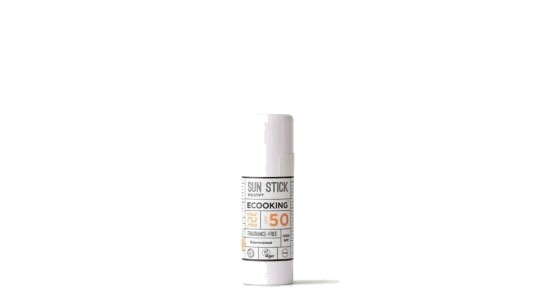 Ecooking Sun Stick SPF 50 Nude 30 g - Solkrem med Bredspektret UVA/UVB Beskyttelse