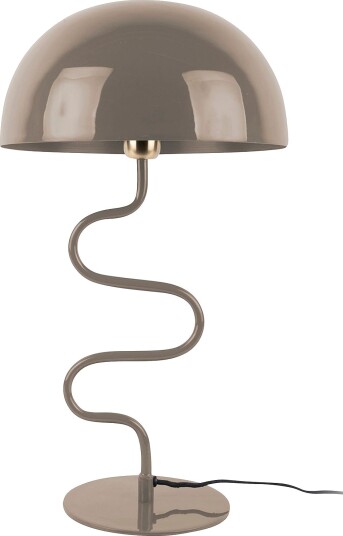 Leitmotiv Bordlampe Twist Grå Bordlamper
