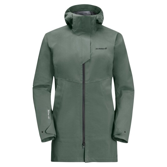 Jack Wolfskin Women's Athletic Coat Hedge Green XS Hedge Green Jack Wolfskin Women's Athletic Coat Hedge Green XS Hedge Green