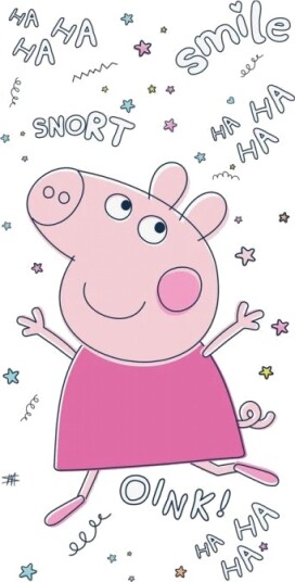 BrandMac Håndkle – 70 x 140 cm – Peppa Pig 113500 BrandMac Håndkle – 70 x 140 cm – Peppa Pig 113500