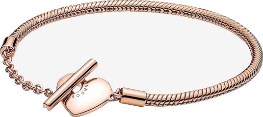Pandora Snake Chain 14K Rose Gold Plated NO COLOR 16 cm Pandora Snake Chain 14K Rose Gold Plated NO COLOR 16 cm