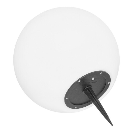 Lifton utendørs lampe LED integrert solcelle hvit.