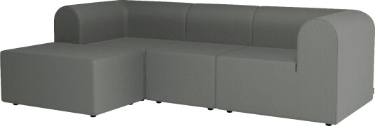 Montana Paradigm 3 seters Sofa med Puff Venstre R123 Remix123