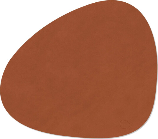LIND DNA Corduroy bordbrikke curve L Rust