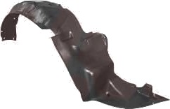 VAN WEZEL 2527434 Innerskjerm plastikk