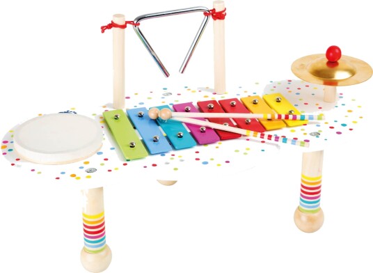 Small Foot Musikkbord Med Fire Instrumenter 3+ År