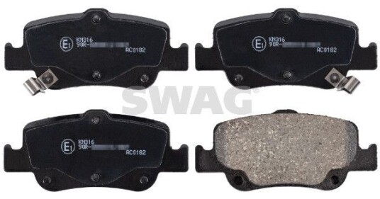 Bremseklosser SWAG 33 10 7531 Bremseklosser SWAG 33 10 7531