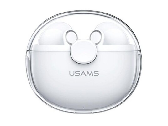 Usams Bluetooth 5.1 Tws Bu-Serien Trådløse Hodetelefoner Hvit/Hvit Bhubu01