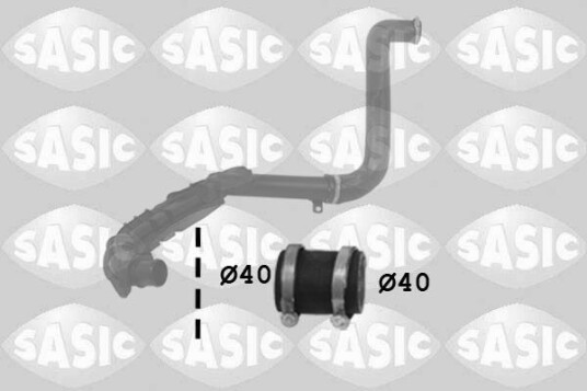 SASIC 3336310 Ladeluftslange SASIC 3336310 Ladeluftslange