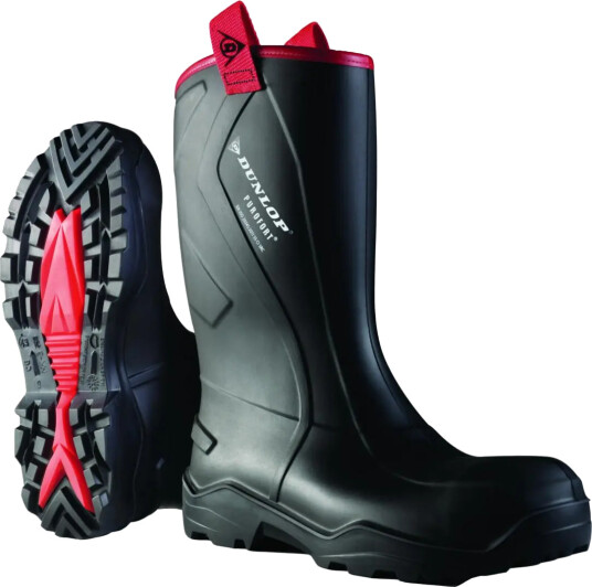 Dunlop Vernestøvel Purofort®+ Rugged S5 Mann Str. 40 Sort Par Dunlop Vernestøvel Purofort®+ Rugged S5 Mann Str. 40 Sort Par