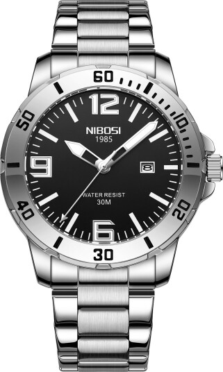 Nibosi Stormbringer Silver Black