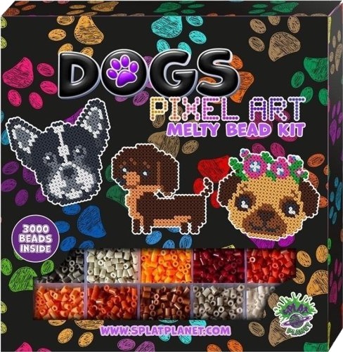 Planet Sett Med Stryk Perler Hund
