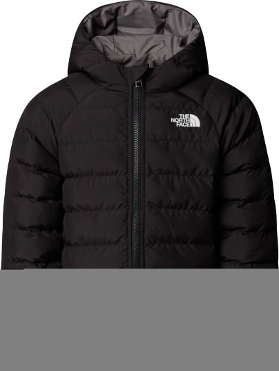 The North Face Kids' Reversible Perrito Jacket TNF Black/Smoked Pearl 7 Years The North Face Kids' Reversible Perrito Jacket TNF Black/Smoked Pearl 7 Years