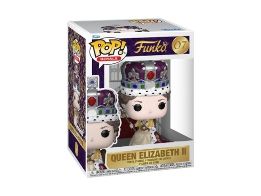 Funko Pop Premium Queenelizabethii 100Thcoronation