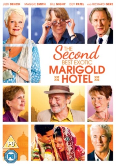 The Second Best Exotic Marigold Hotel DVD