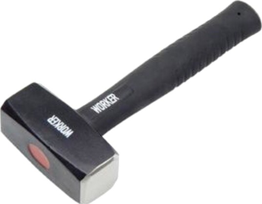 Worker Sleggehammer Med Glassfiberskaft - 1000 g 260 mm Worker Sleggehammer Med Glassfiberskaft - 1000 g 260 mm