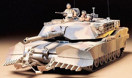Tamiya 1/35 U.S M1A1 Abrams with Mine Plow