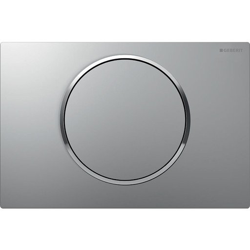 Geberit Sigma10 Betjeningsplate Matt Krom/Krom/Matt Krom, Easy-Clean Geberit Sigma10 Betjeningsplate Matt Krom/Krom/Matt Krom, Easy-Clean