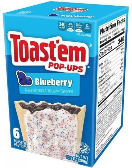 6 pk Toast"em Pop Ups Cherry 288 gram USA Import