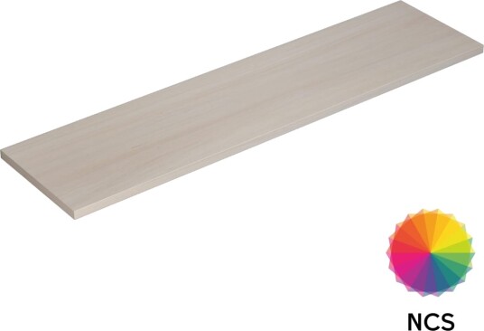 Dansani Calidris Benkeplate B40 240xh3xd41cm NCS eik / 160cm