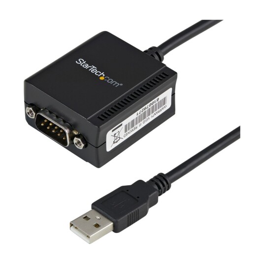 StarTech.com ICUSB2321F Cable Gender Changer Db-9 USB 2.0 A, svart
