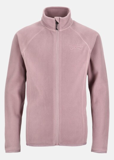 Swedemount Geilo Fleece Fullzip Ii Jr Pale Mauve 160 Fleecetrøyer