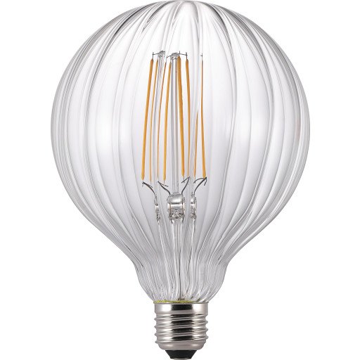Nordlux 230V E27 Avra Stripes Clear 2W, dekorpære Nordlux 230V E27 Avra Stripes Clear 2W, dekorpære
