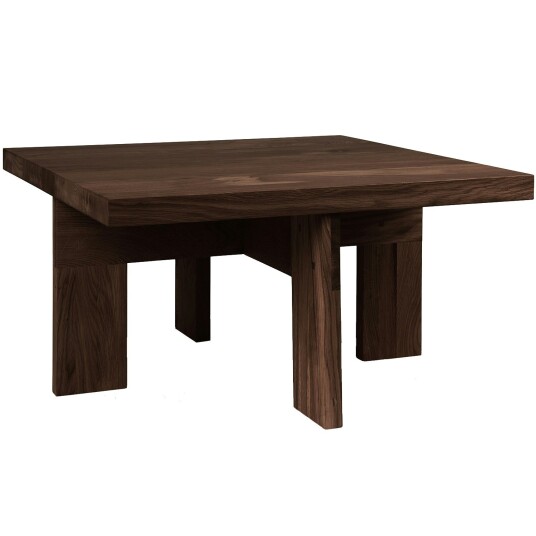 Frama Farmhouse Salongbord 70x70 cm Mørk Eik Frama Farmhouse Salongbord 70x70 cm Mørk Eik