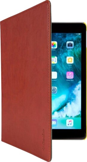 Gecko Covers Easy-Click Etui for iPad 2017/2018 (9,7'') Brun/Gul