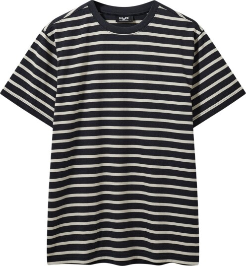 H2O Skagen Mens Striped Tee Navy XXL