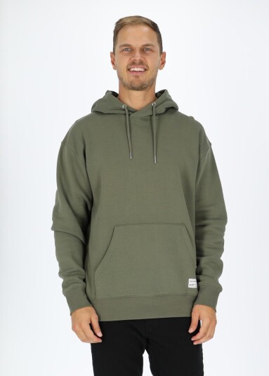 Solid Sdlenz Hood Sw Dusty Olive L Hoodies