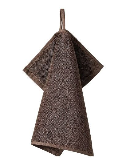 Bongusta Naram Wash Cloth - Brown - 30X 30CM Bongusta Naram Wash Cloth - Brown - 30X 30CM