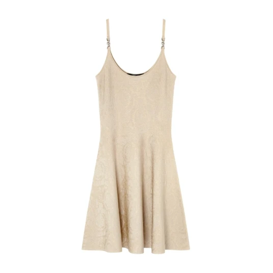 Versace Dame Kjoler Beige S, Versace Dame Kjoler Beige S,