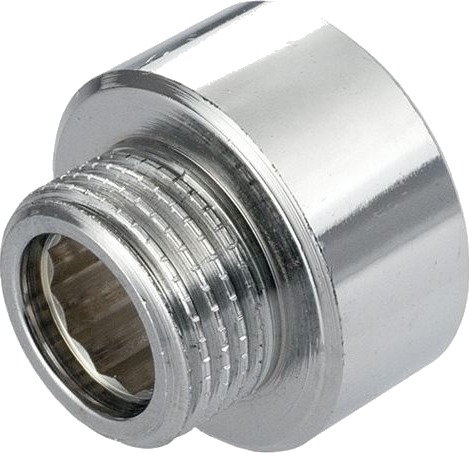 Perfexim Reduksjonsforlenger I Messing, Krommet Gz/Gw 1/2 X 3/4" (07-506-1520-000)