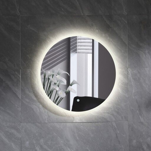 Bathlife Skina Speil 60x60 cm Hvit Bathlife Skina Speil 60x60 cm Hvit